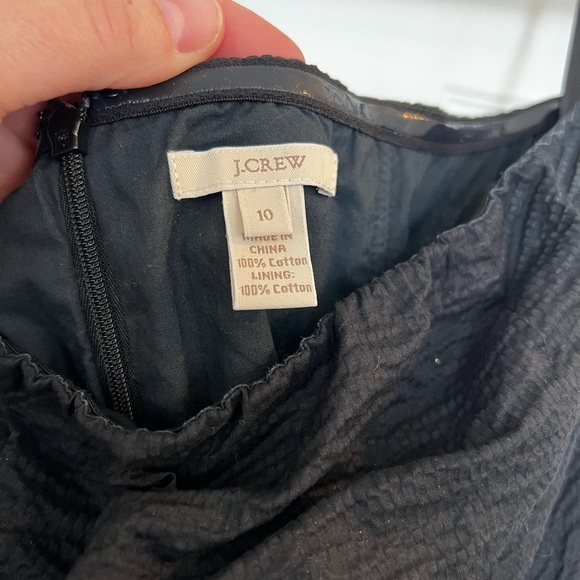 Strapless black jcrew dress - Picture 2 of 5